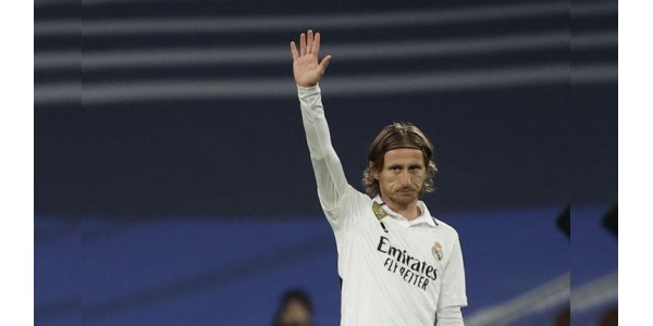 Luka Modric segna il sesto gol stagionale con il Real Madrid